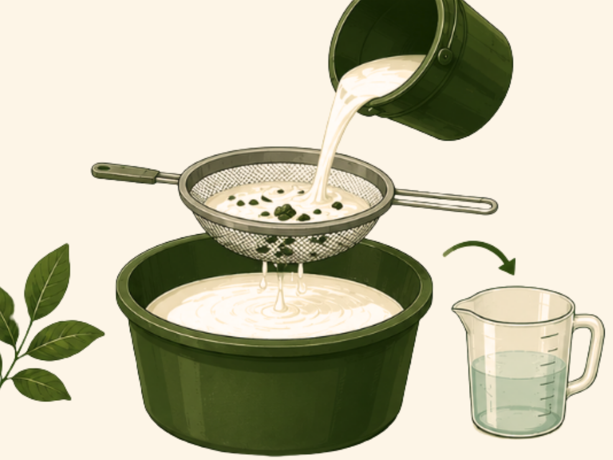 Filtering and diluting